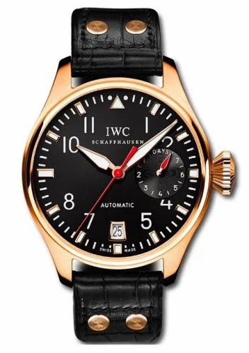 IWC Big Pilot Rose Gold / Black / Rabat IW5004-09 (5004-09, IW500409)